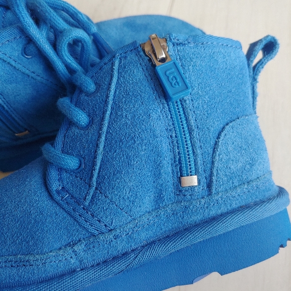 UGG NEW Toddler Neumel II Chukka Boots Dive Blue - Picture 6 of 10
